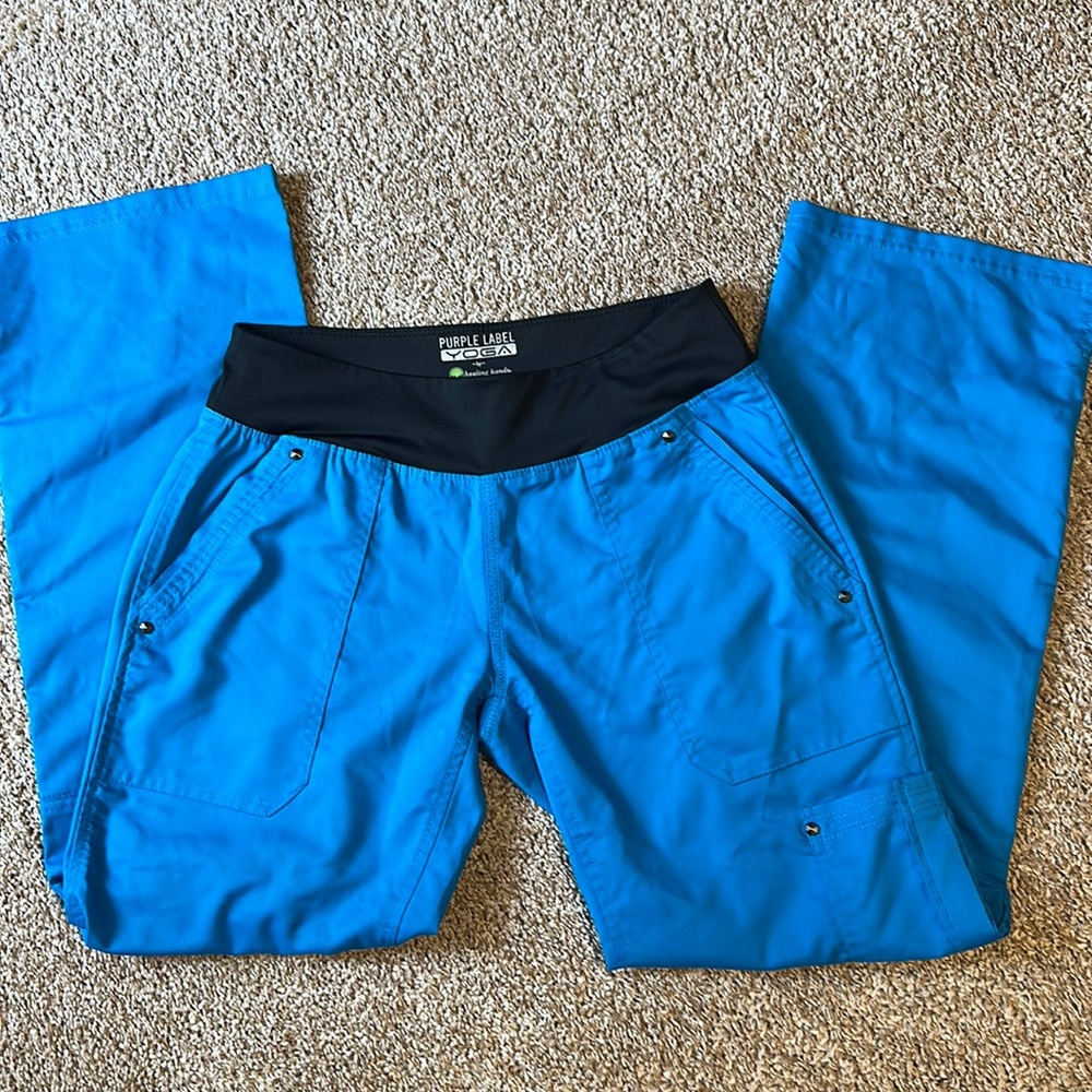 Purple Label by healing hands scrub pants